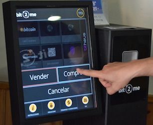 Adquiriendo bitcoins en un cajero Comprar en cajero bitcoin